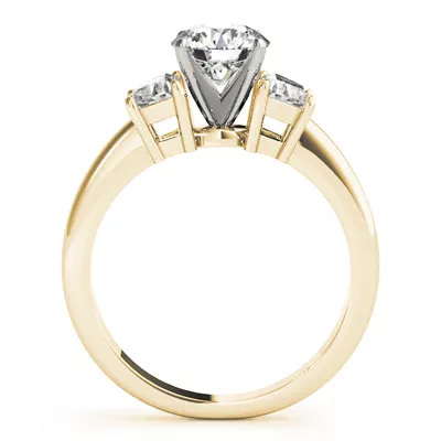 Dione Three Stone Engagement Ring