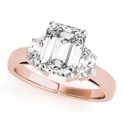 Perdita Three Stone Engagement Ring