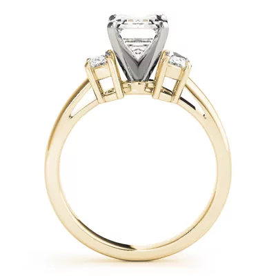 Perdita Three Stone Engagement Ring