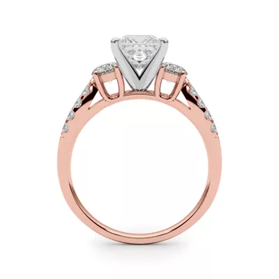 Rosella Three Stone Engagement Ring