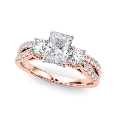Rosella Three Stone Engagement Ring