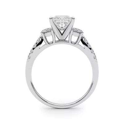 Rosella Three Stone Engagement Ring