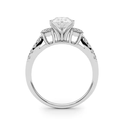 Rosella Three Stone Engagement Ring