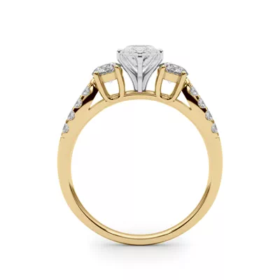 Rosella Three Stone Engagement Ring
