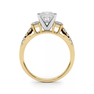 Rosella Three Stone Engagement Ring