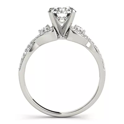 Rosalina Micro Pavé Engagement Ring