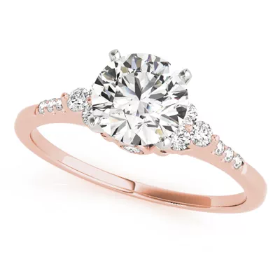 Empress Diamond Cluster Engagement Ring