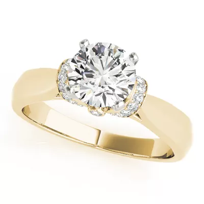 Sera Diamond Collar Engagement Ring