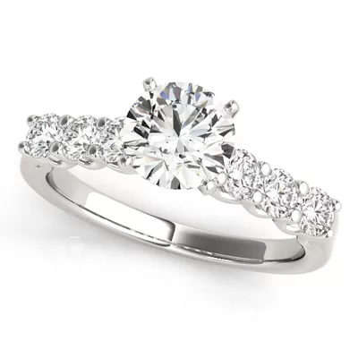 Giavanna U Prong Engagement Ring