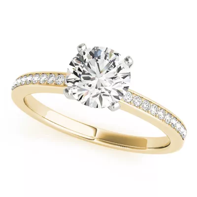 Jaime Channel Diamond Engagement Ring