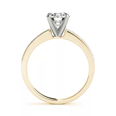 Jaime Channel Diamond Engagement Ring