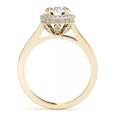 Rylee Halo Engagement Ring