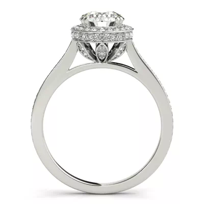 Rylee Halo Engagement Ring