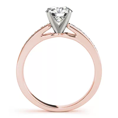 Mojave Princess Cut Channel Engagement Ring