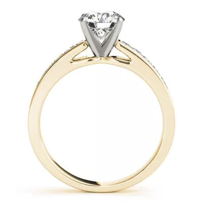 Mojave Princess Cut Channel Engagement Ring