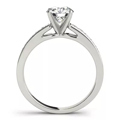 Mojave Princess Cut Channel Engagement Ring