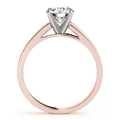 Chara Channel Diamond Engagement Ring