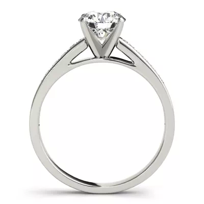 Chara Channel Diamond Engagement Ring