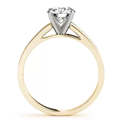 Chara Channel Diamond Engagement Ring
