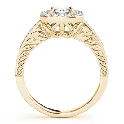 Viola Halo Engagement Ring