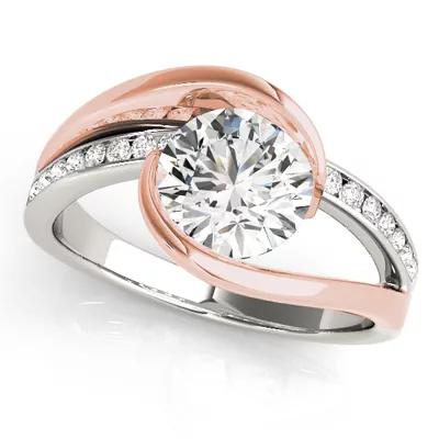 Jordan Contemporary Channel Set Diamond Engagement Ring