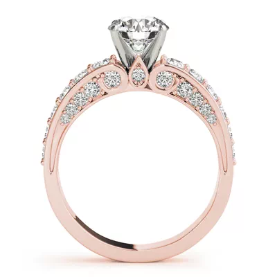 Clementine Channel Diamond Engagement Ring