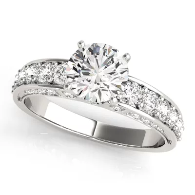 Clementine Channel Diamond Engagement Ring