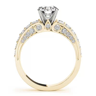 Clementine Channel Diamond Engagement Ring