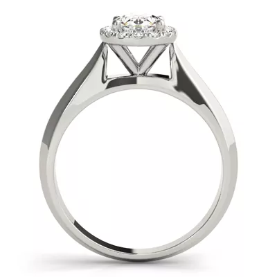 Hailey Halo Engagement Ring