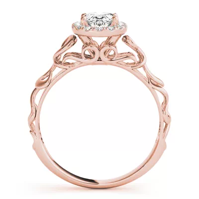 Rya Halo Engagement Ring