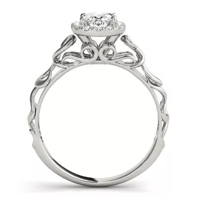 Rya Halo Engagement Ring