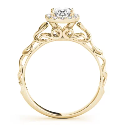 Rya Halo Engagement Ring