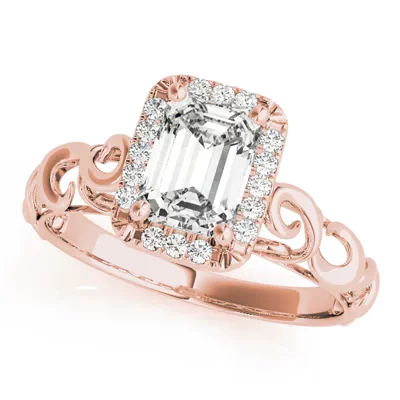 Tyra Halo Engagement Ring