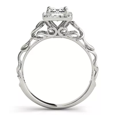 Tyra Halo Engagement Ring
