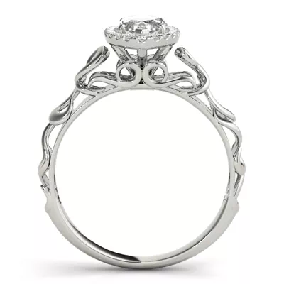 Annalise Halo Engagement Ring
