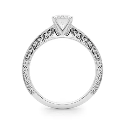 Mila Vintage-Inspired Solitaire Engagement Ring