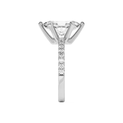 Riley Classic Pavé Diamond Engagement Ring