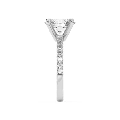 Riley Classic Pavé Diamond Engagement Ring