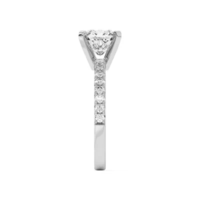 Riley Classic Pavé Diamond Engagement Ring
