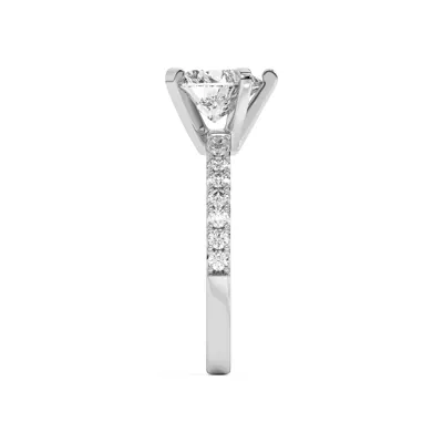 Riley Classic Pavé Diamond Engagement Ring