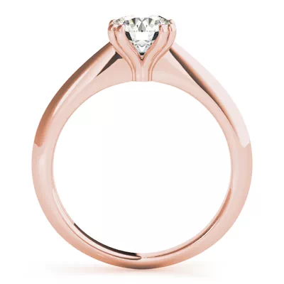 Sienna Double Prong Solitaire Engagement Ring