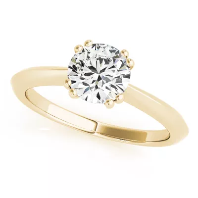 Sienna Double Prong Solitaire Engagement Ring