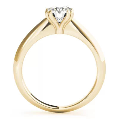 Sienna Double Prong Solitaire Engagement Ring