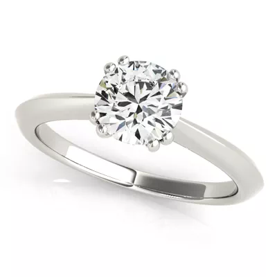 Sienna Double Prong Solitaire Engagement Ring