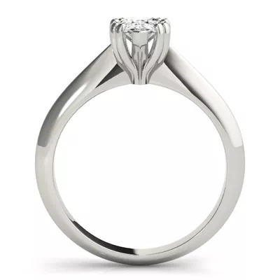 Anna Double Prong Solitaire Engagement Ring