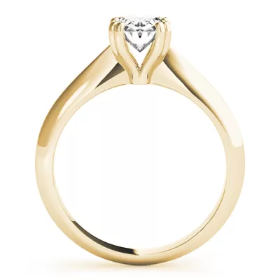 Emily Double Prong Solitaire Engagement Ring