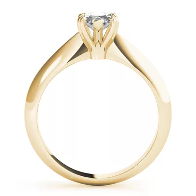 Avalon Double Prong Solitaire Engagement Ring