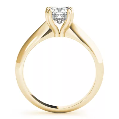 Zara Double Prong Solitaire Engagement Ring