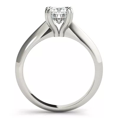Zara Double Prong Solitaire Engagement Ring