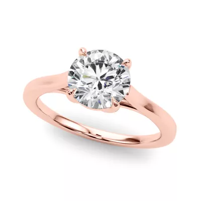 Misty Classic Trellis Solitaire Engagement Ring